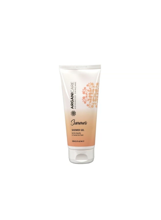 Arganicare Summer Shower Gel 200ml - Image 1