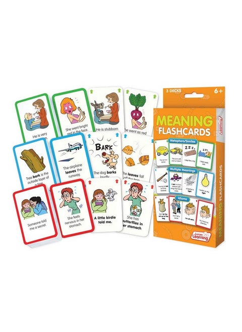 Junior Learning JL207 Meaning Flashcards Medium