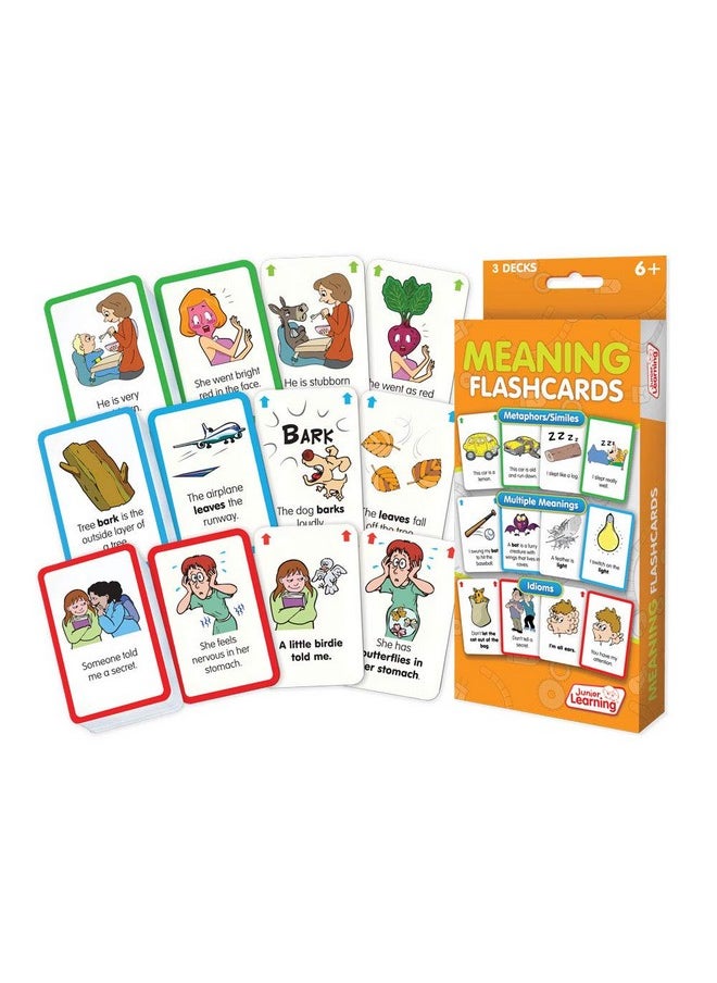 Junior Learning Junior Learning JL207 Meaning Flashcards Medium  - Image 1
