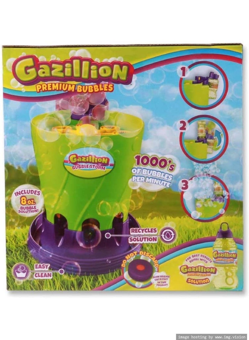 Gazillion Bubbles Storm B/O + 8Oz - Image 1