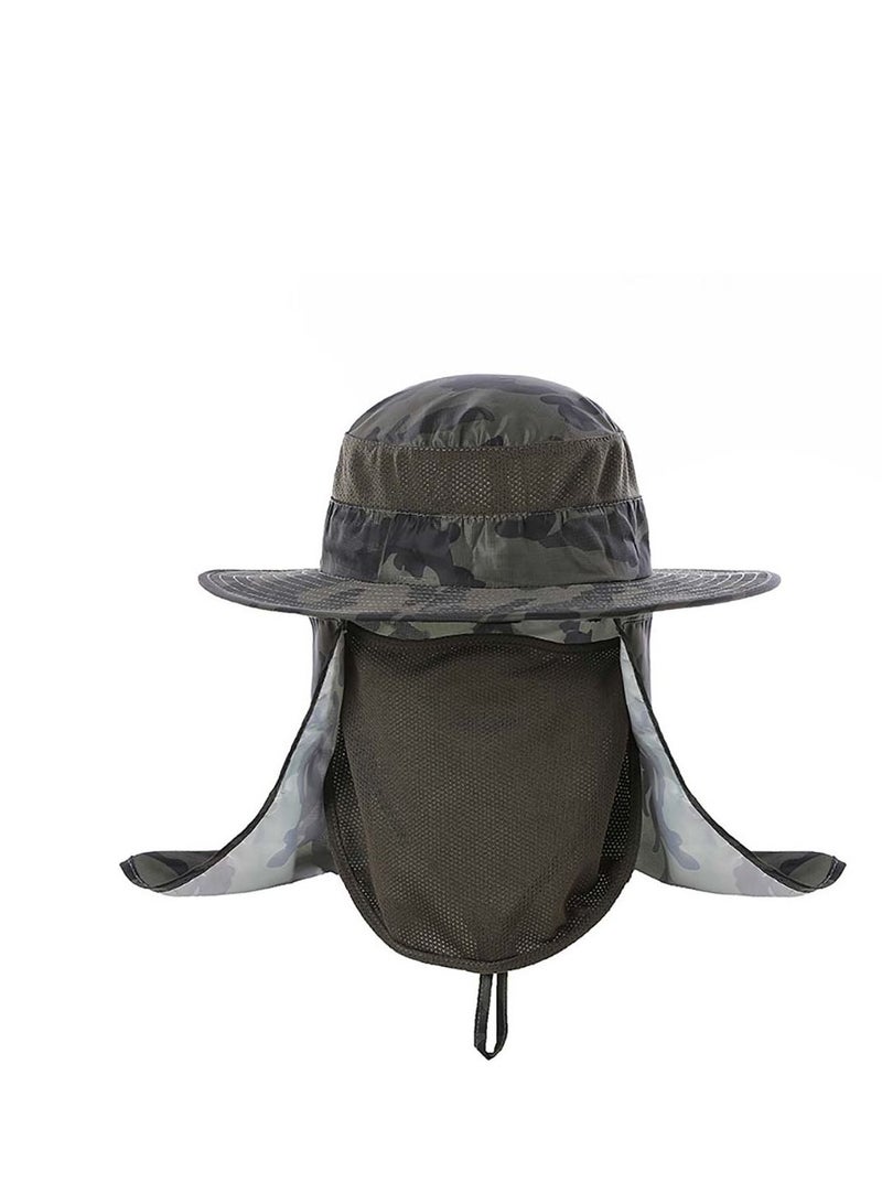 Loquat Men's Summer Sunscreen Hat Waterproof Quick-drying Fisherman Fishing Hat