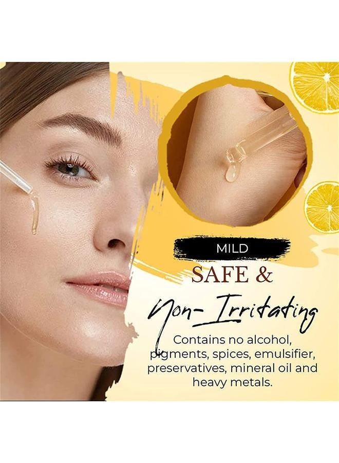 SAUVASINE Turmeric Moisturizing Serum Turmeric Dark Spot Corrector Essential Oil Face Serum Bright Skin Face Whitening Serum - Image 3