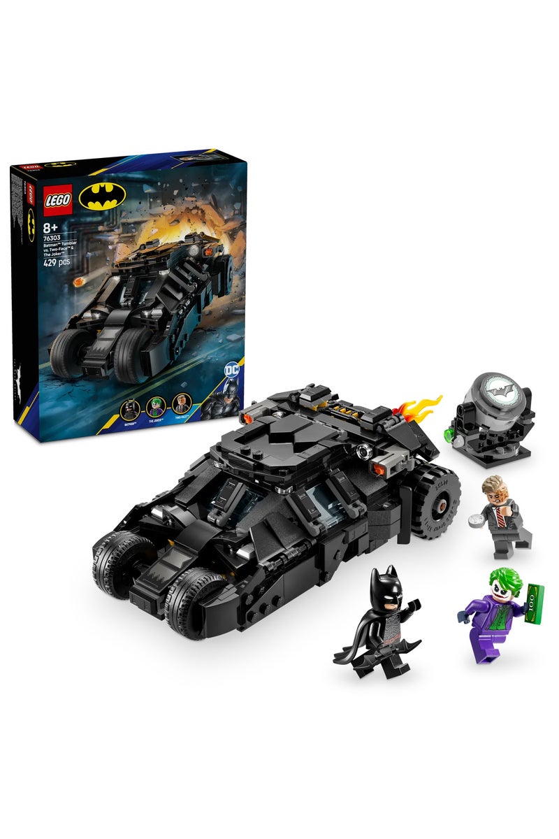 LEGO ® Dc Batman ™ : Batman Tumbler vs. Two-Face & The Joker 76303 – Building Kit (429 Pieces) - Image 1