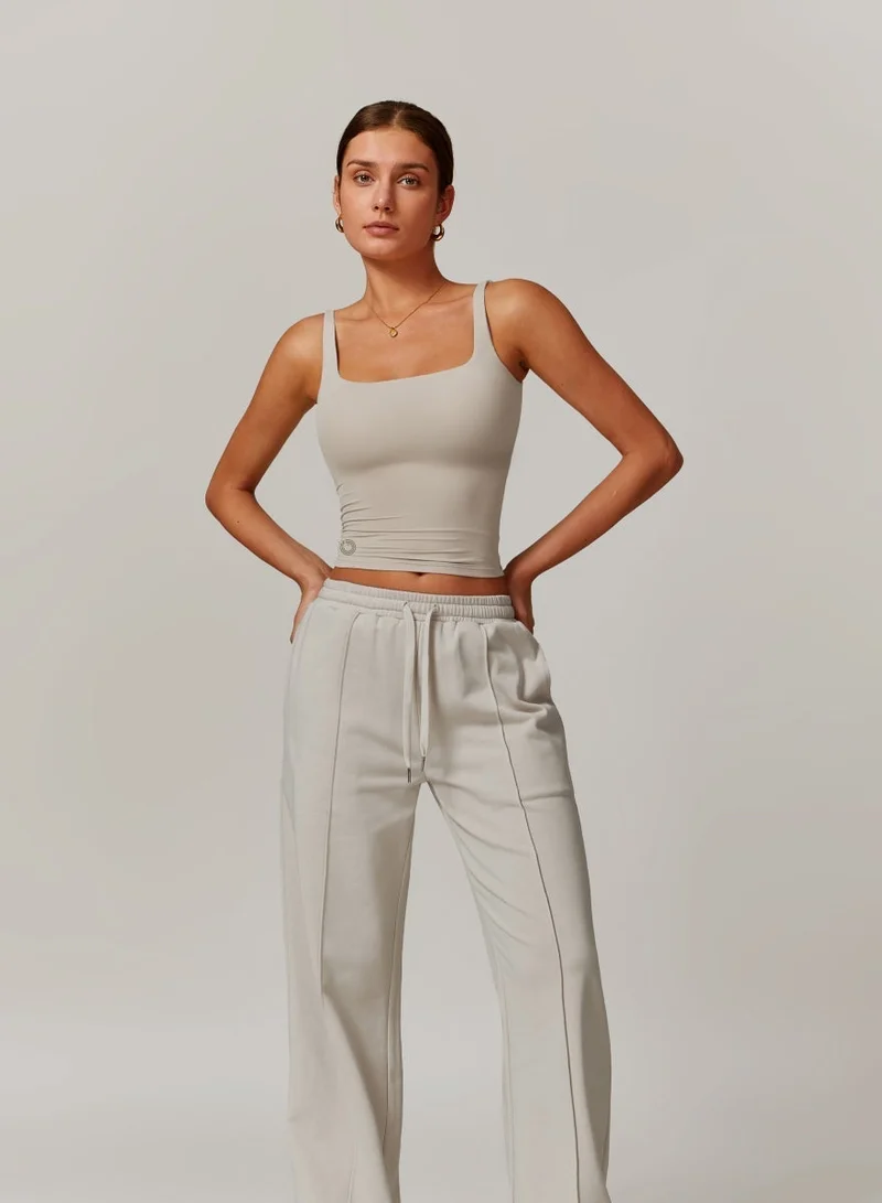 KAWN.YOGA Womens Square Neckline Cami Top