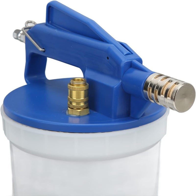 Aramox Pneumatic Brake Fluid Bleeder Kit 2L Explosionproof Vacuum Oil Extractor with ABS Metal Construction for Transmission Power Steering Fluid Replacement - Image 3