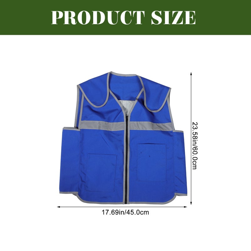 2 Sets Outdoor Ice Cooling Vest Work Cooling Waistcoat Cooling Vest with Ice Packets - Image 2