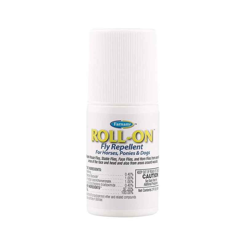 Farnam Roll-On Fly Repellent for Horses, Ponies and Dogs 2 Ounces - Image 1
