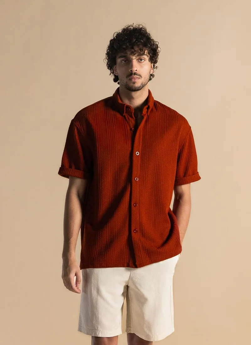 SHAPES MIDWEIGHT TEXTURED SHIRT