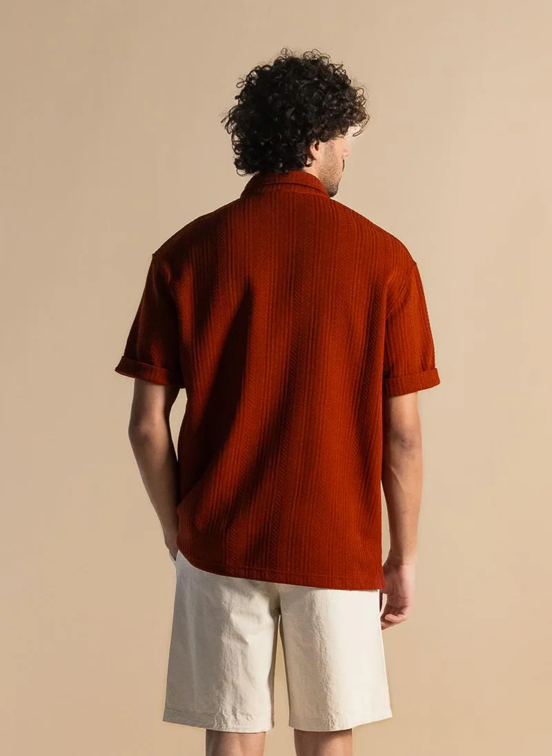 SHAPES MIDWEIGHT TEXTURED SHIRT