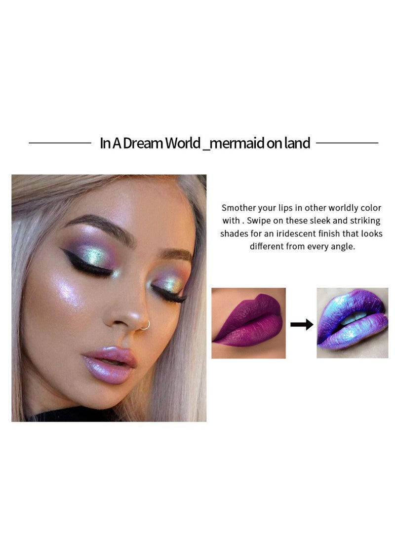 Handaiyan Lip Gloss Plumper Hyaluronic Acid High Shine Super Shine Non-Sticky Color Lips Stain Oil Liquid Lipstick Glaze Glitter Lifter Long Lasting Waterproof Moisturizing for Women Girls  - Image 3