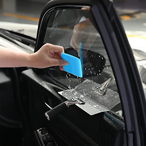 Ehdis أداة تحميل فيلم تظليل النوافذ EHDIS أداة تثبيت الفيلم تحميل علوي وسفلي سqueegee مقبض لتحميل الفيلم لتغليف السيارات، تركيب تغليف الفينيل - Image 4