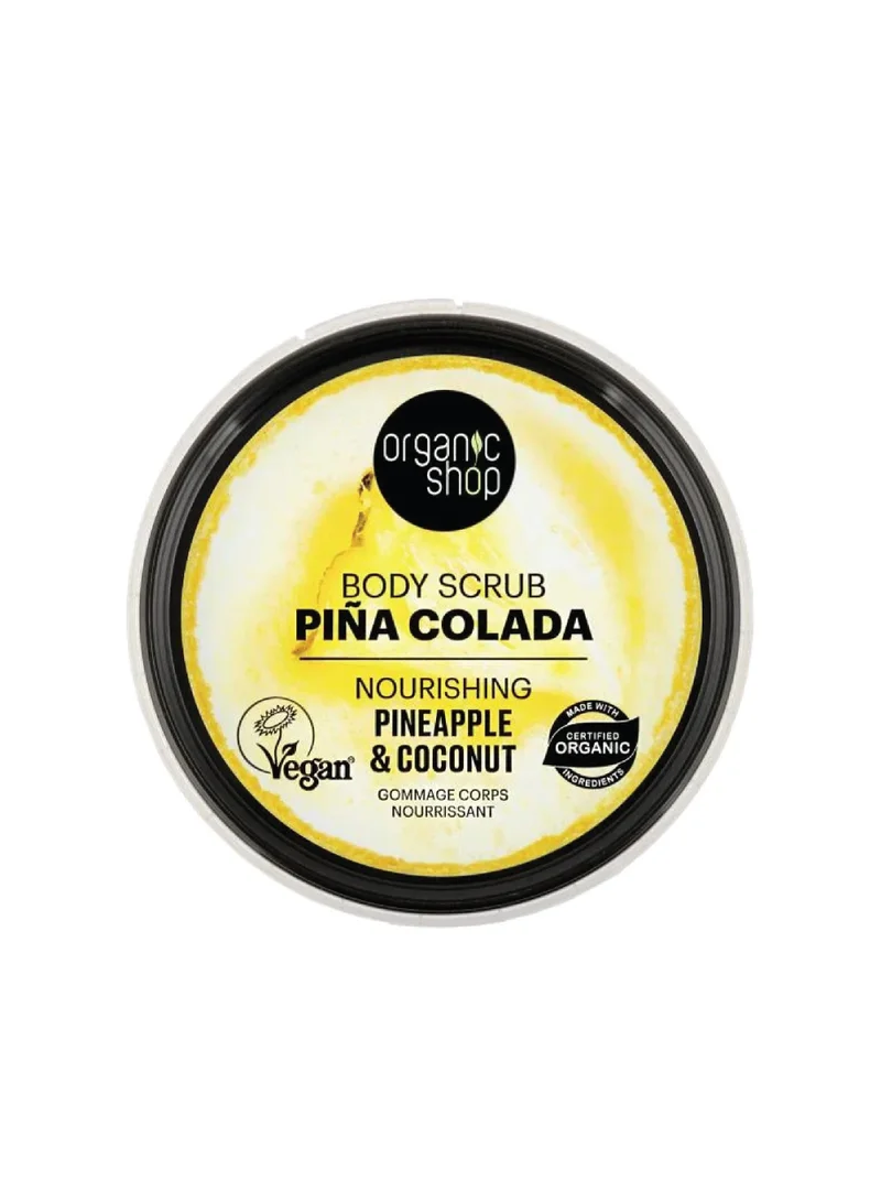 Organic Shop Organic Shop Pina Colada Nourishing Body Scrub 250ml
