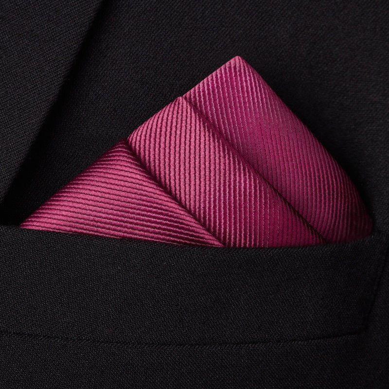 Men'S Suit Pocket Square Men'S Shirt Handkerchief Formal Suit Chest Scarf Small White - Image 1
