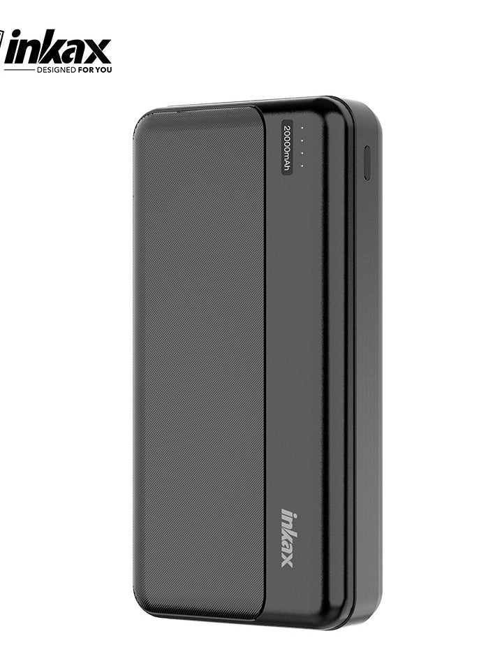 إنكاكس 20000mAh مؤشر LED عالي السعة شحن سريع باور بانك للهاتف المحمول  - Image 2