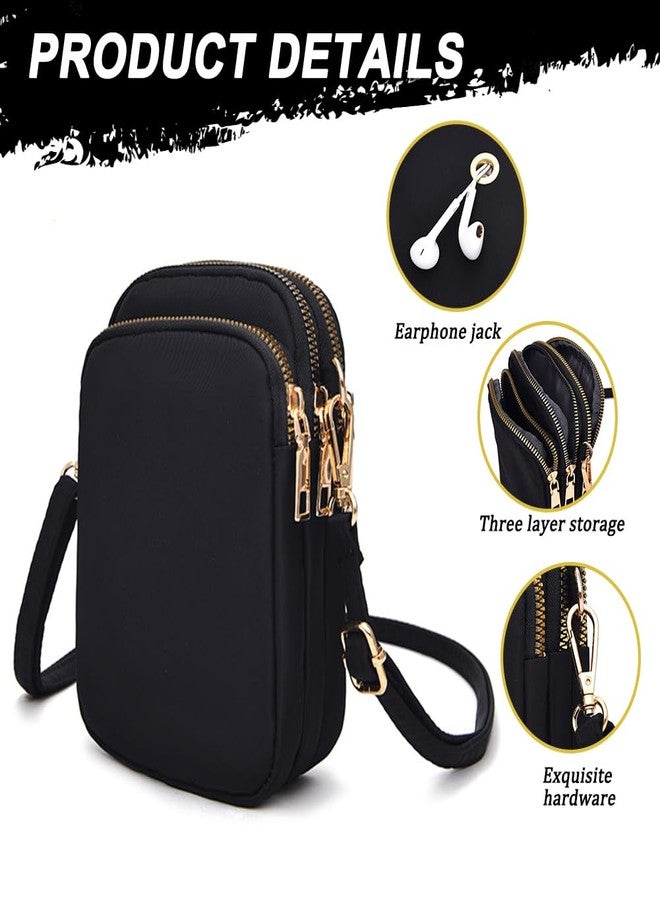 JANKS Small Crossbody Bag for Women Mini Cell Phone Bag Travel Pouch Wallet Purses Adjustable Over Shoulder Strap - Image 4
