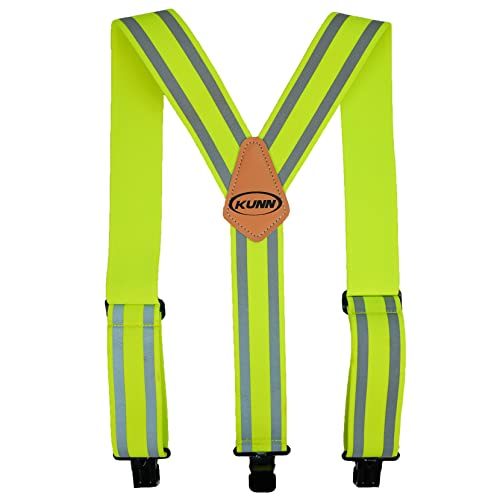 KUNN Safety Reflective Suspender Safety High Visibility Men Work Suspender - Image 1