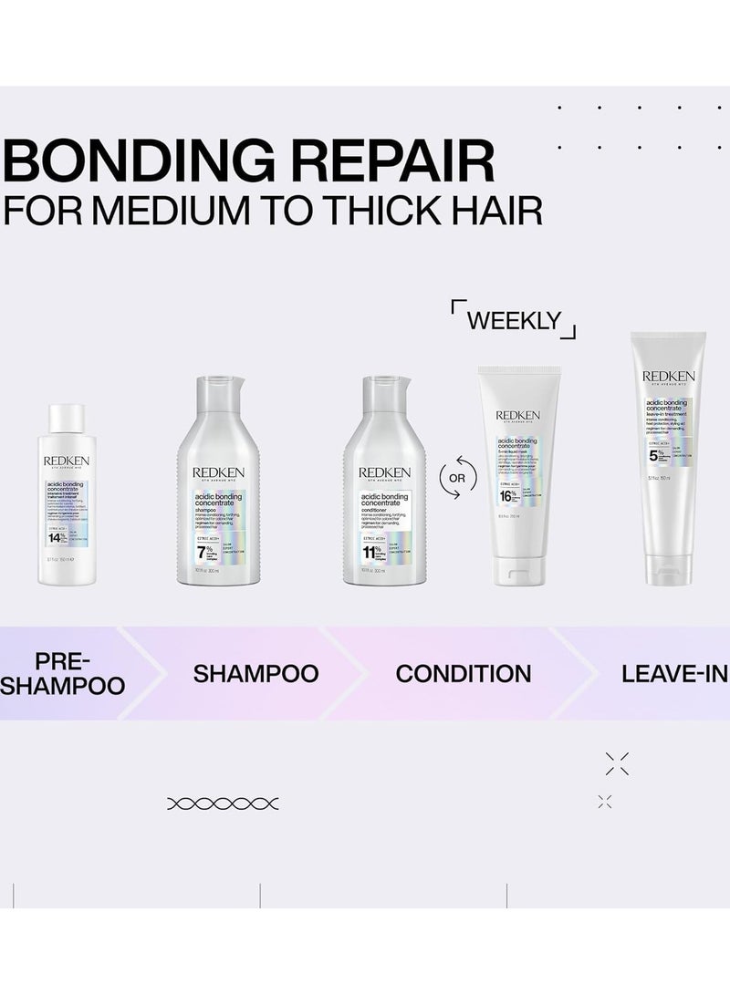 Redken Acidic Bonding Concentrate Shampoo 300ml - Image 4