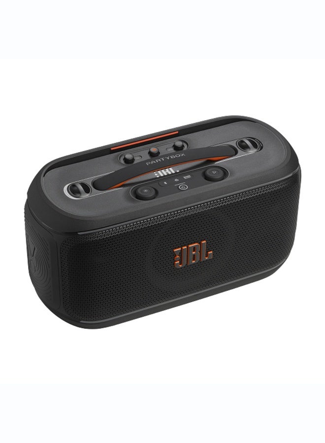 JBL PartyBox On-The-Go 2 – Portable Party Speaker with Wireless Mic, Dynamic Lightshow & 15Hrs Playtime JBLPARTYBOXOTG2BUK black - Image 2