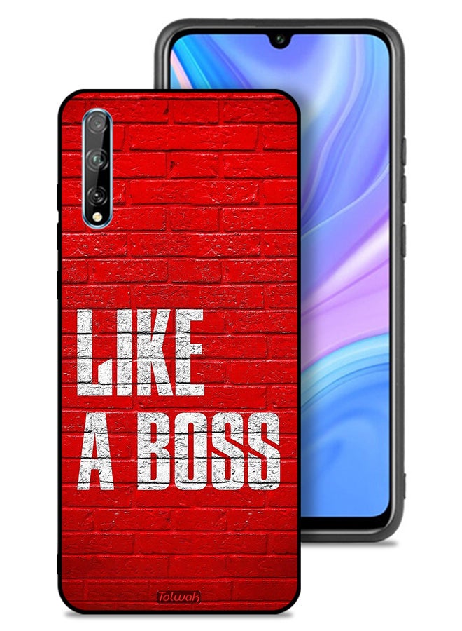 Tolwak Huawei Y8p Protective Case Cover Like A Boss - Image 1