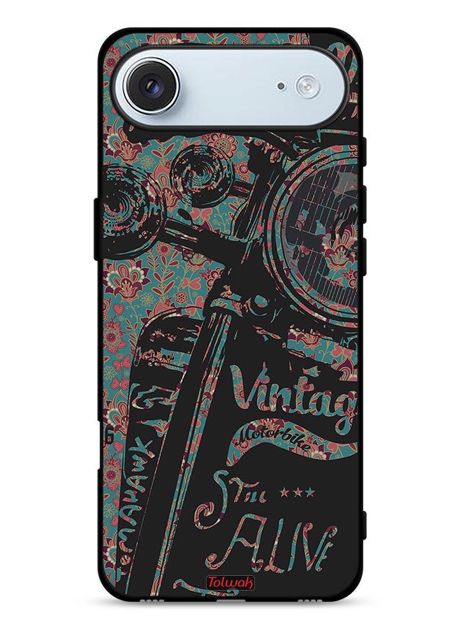 Tolwak Apple iPhone Air Protective Case Cover Vintage Motorbike - Image 1