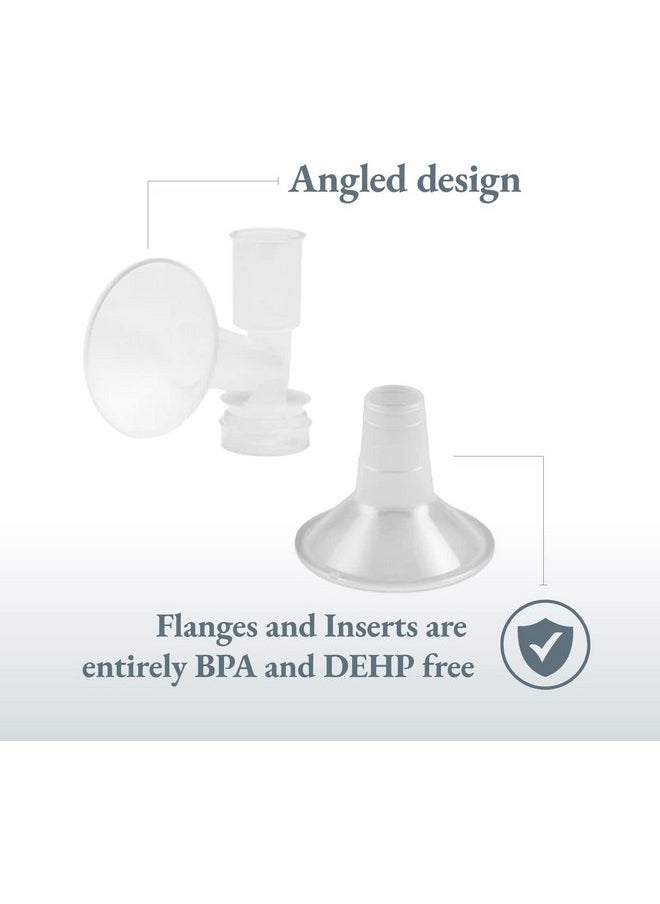 Ameda Ameda CustomFit Breast Pump Flange | 30.5mm | Large | Ameda Pump Parts | Works with HygieniKit and MYA Joy, MYA Joy Plus and Pearl Breast Pumps | 1 Count | BPA and DEHP Free  - Image 3