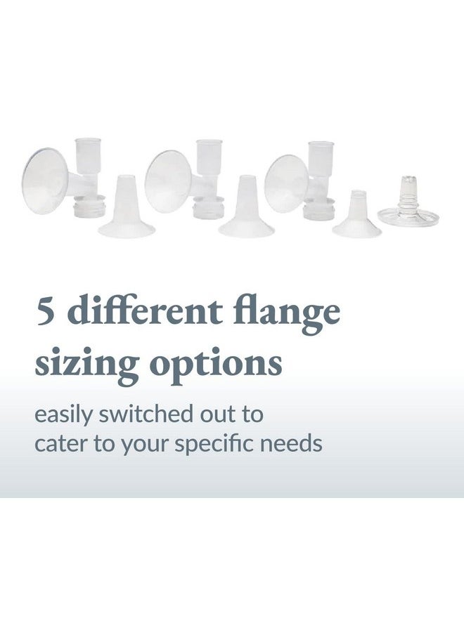 Ameda Ameda CustomFit Breast Pump Flange | 30.5mm | Large | Ameda Pump Parts | Works with HygieniKit and MYA Joy, MYA Joy Plus and Pearl Breast Pumps | 1 Count | BPA and DEHP Free  - Image 4