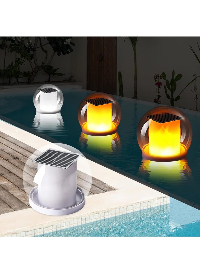 Zikra Solar Floating Pool Lights, Color Changing Pool Lights That Float, Waterproof Light up Pool Lights, Solar Pond Pool Lights for Outdoor Swimming Pool, Pond, Party Decoration - Image 1