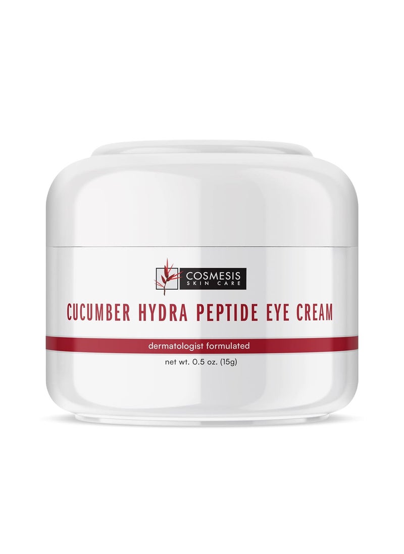 Cosmesis Skin Care Cucumber Hydra Peptide Eye Cream  Minimize Fine Lines Promote Smooth Skin  Protect Delicate UnderEye Skin  050 oz  Cosmesis 