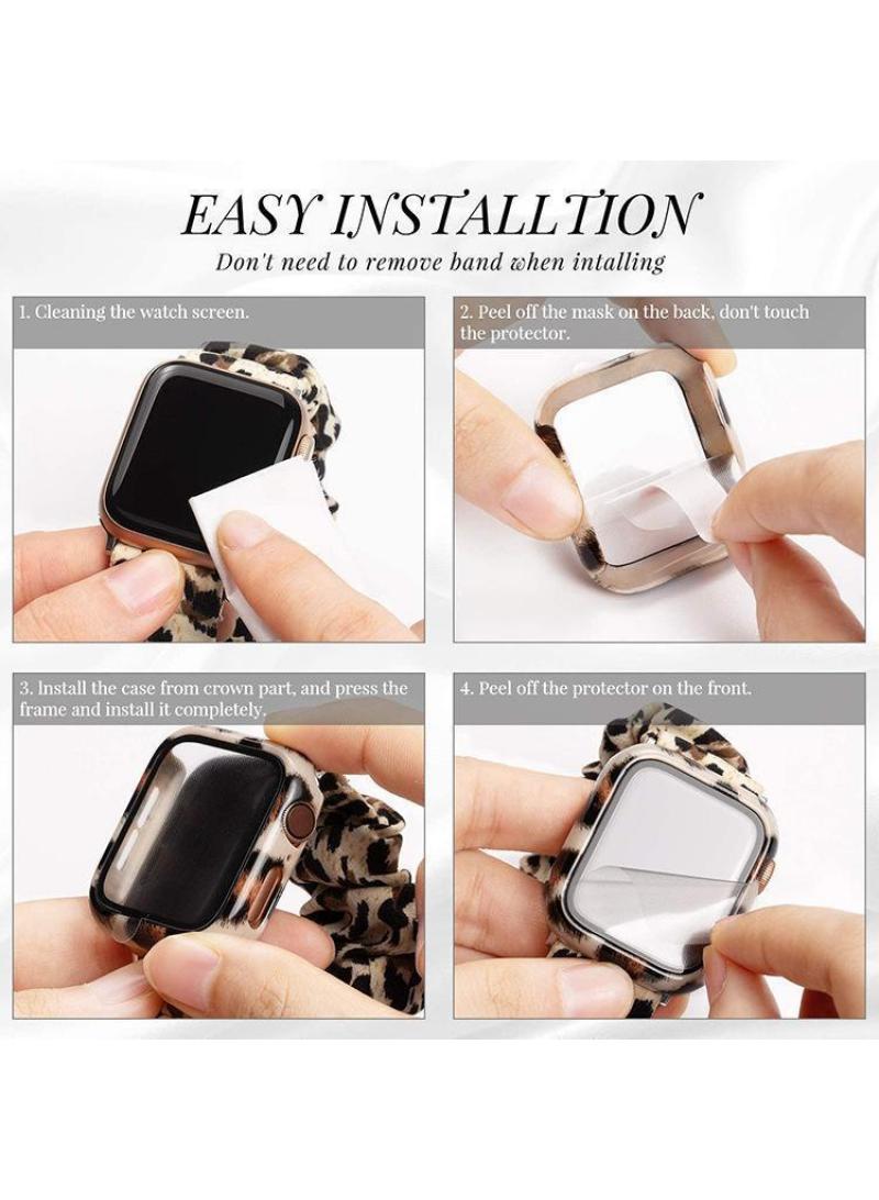 Y&D Suitable For AppleWatch 44mm universal Watch Tempered Film Integrated Protective Case - Image 2