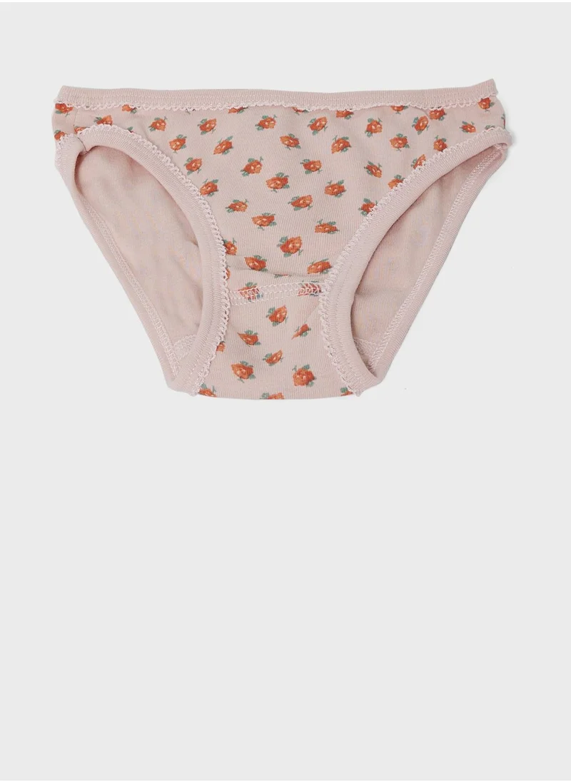 Petit Bateau Youth 3 Pack Assorted Knickers