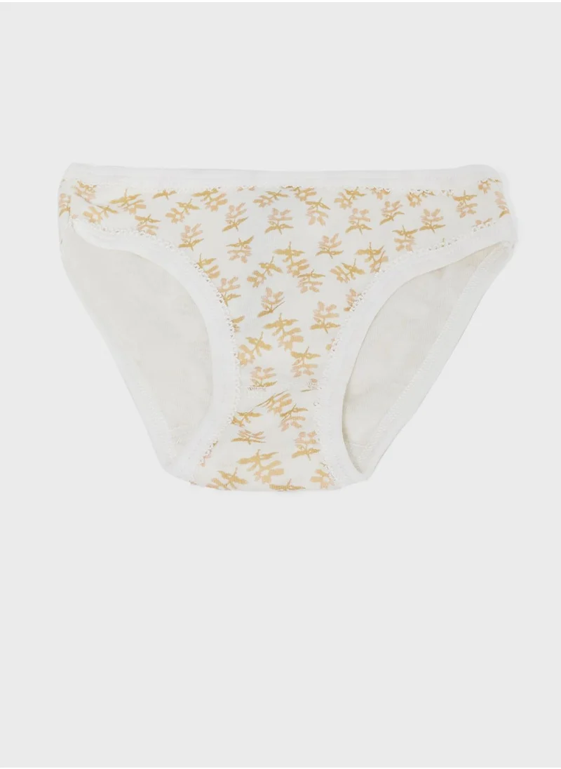 Petit Bateau Youth 3 Pack Assorted Knickers