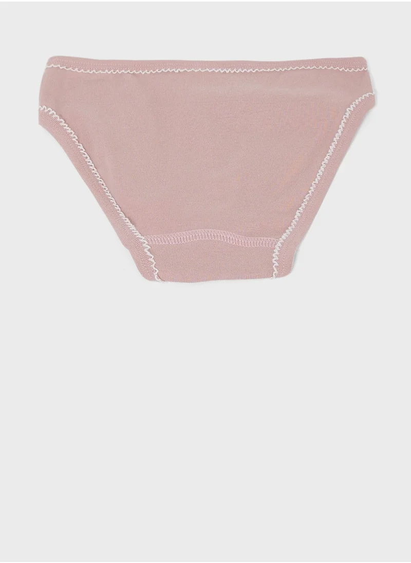 Petit Bateau Youth 3 Pack Assorted Knickers