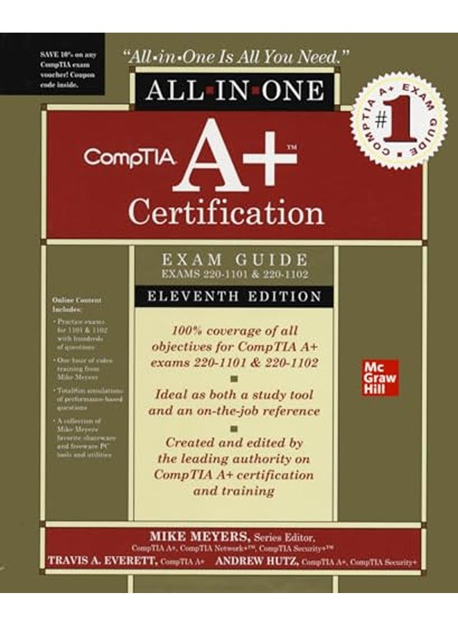 دليل امتحان شهادة CompTIA A+ الشامل، الطبعة الحادية عشرة (الامتحانات 220-1101 و 220-1102)