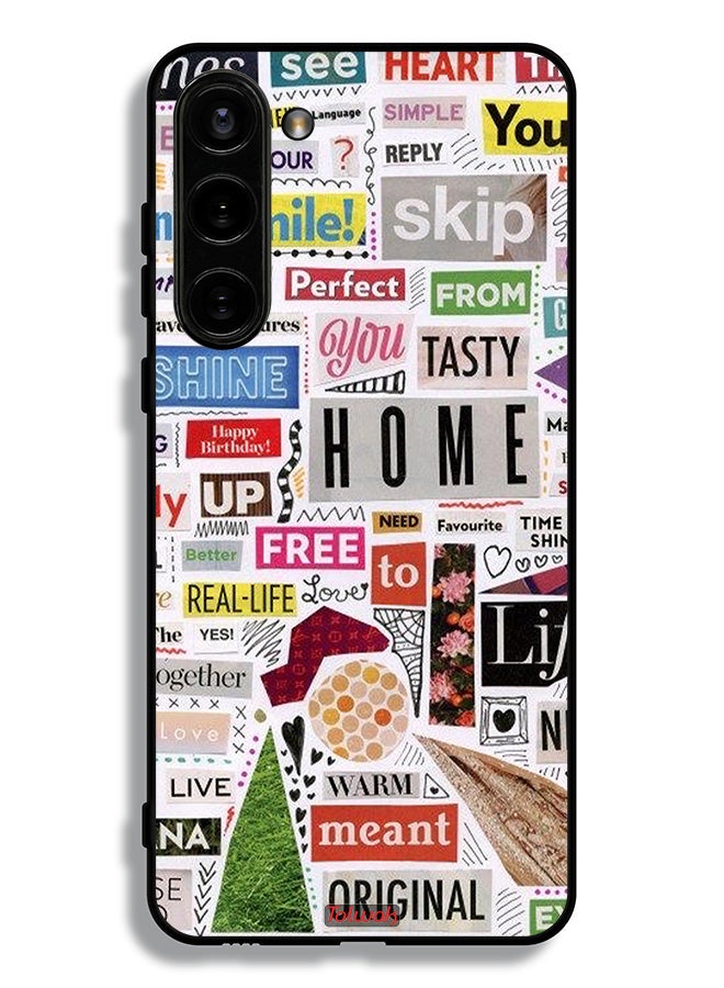 Tolwak Samsung Galaxy S23 Plus 5G Protective Case Cover Meant Original Stickers - Image 3