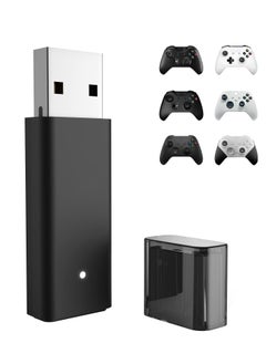 Wireless Adapter for Xbox One Controller, USB Adapter Suitable for PC, Laptops, Tablets, Windows 7/8/8.1/10/11, fit for Xbox One, One S, One X, Elite 1, Elite 2 Controller