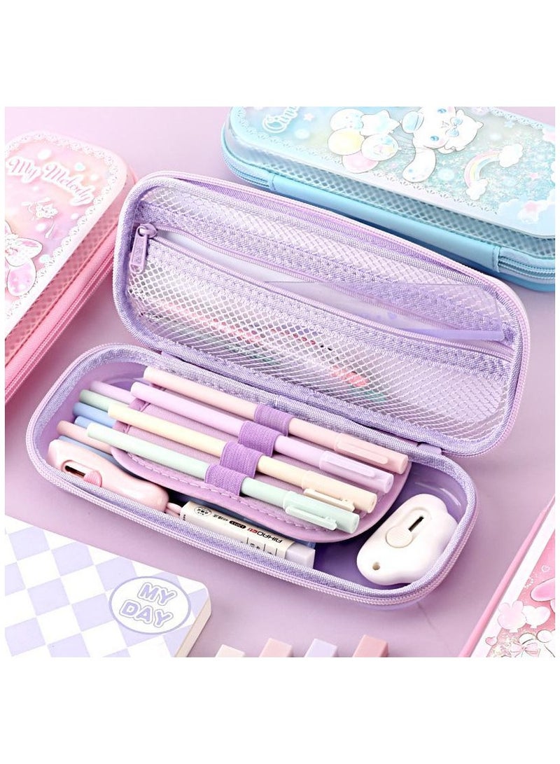 Loquat Primary School Pencil Case for Girls Kinetic Sand Sanrio Pencil Box Large Capacity Stationery Box for Preschool Children - Image 2