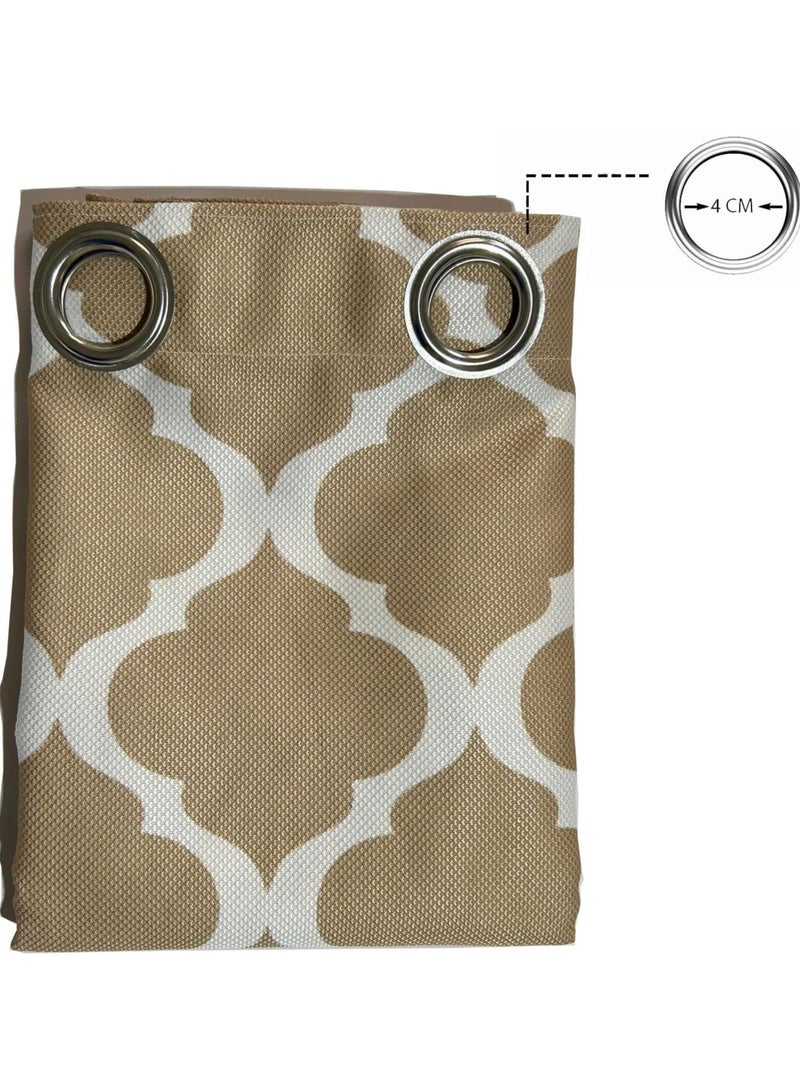 كارتيلا كيرتنز ستارة كارتيلا مطبوعة بحلقات معدنية  (لوحة واحدة) - Image 2