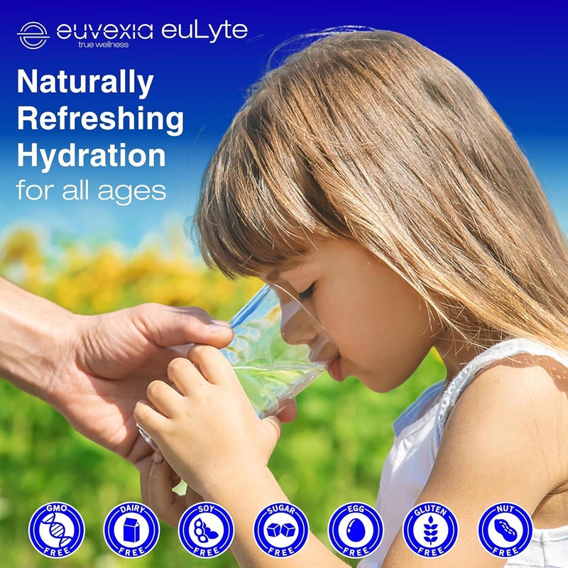 Euvexia euLyte Dr Ekberg Electolytes Powder SugarFree Hydration 90 Serv Unflavored Hydration Drink Mix 1513mg ElectrolyteServ Fasting Keto Vegan Carnivore - Image 5