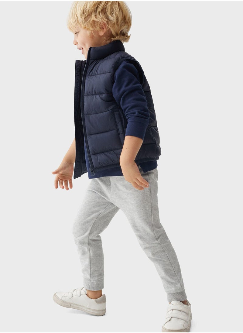 MANGO - Infant Puffer Gilet - Image 1