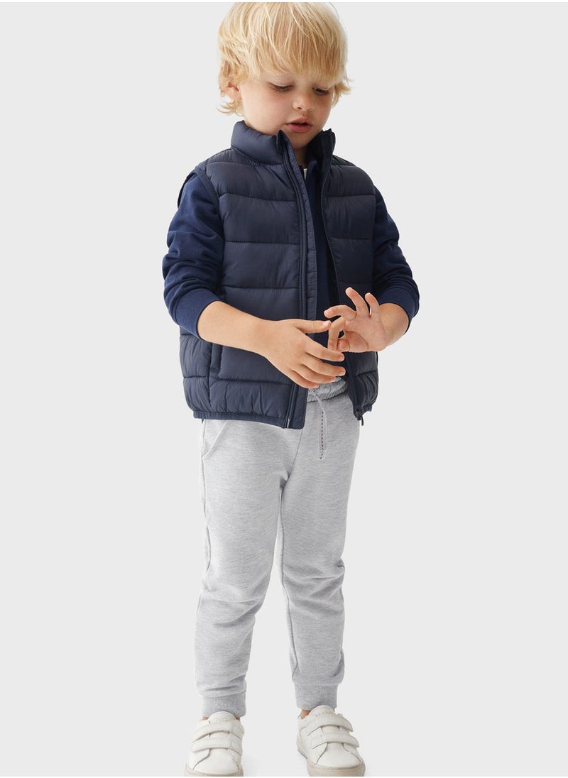 MANGO - Infant Puffer Gilet - Image 1