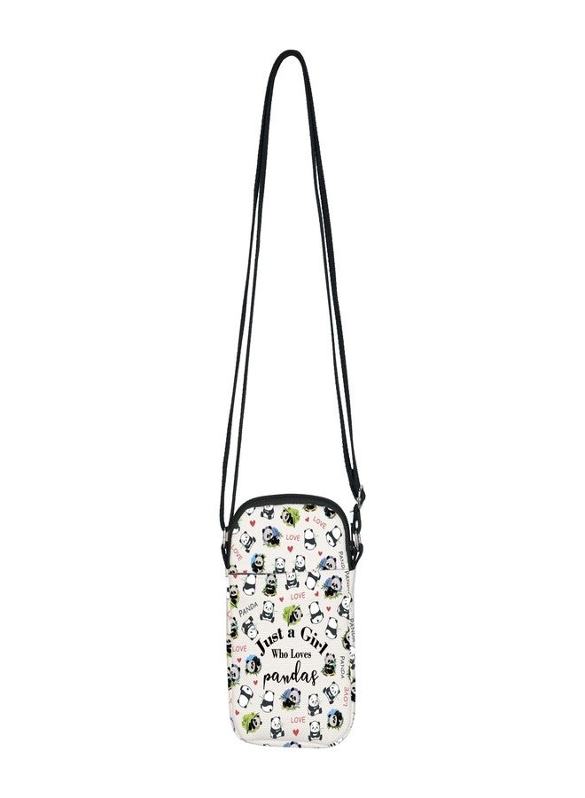 BNQL Panda Crossbody Bag - Just a Girl Who Loves Pandas Cell Phone Purse - Image 3