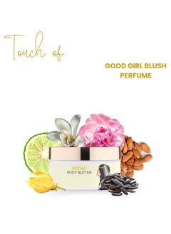 Khan El Kaser Body Butter Cream - Bridal | 250g | With a Touch of Good Girl Blush Perfume | Luxuriously Hydrating and Softening for a Radiant Glow  - Image 2