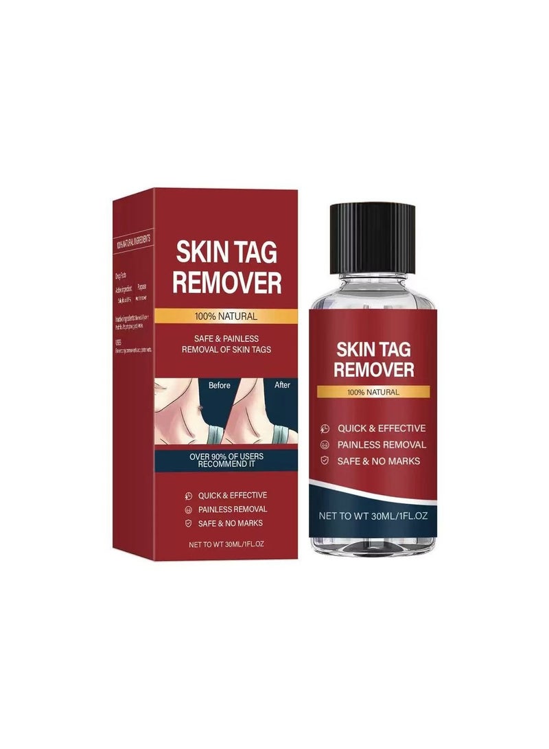 جوودنايتس Fast-acting Skin Tag Removal Kit, Natural and Gentle Salicylic Acid Formula, Zero Pain Skin Tag Remover, Suitable for Neck, Underarms, Groin, Trusted by the Whole Family - Image 1