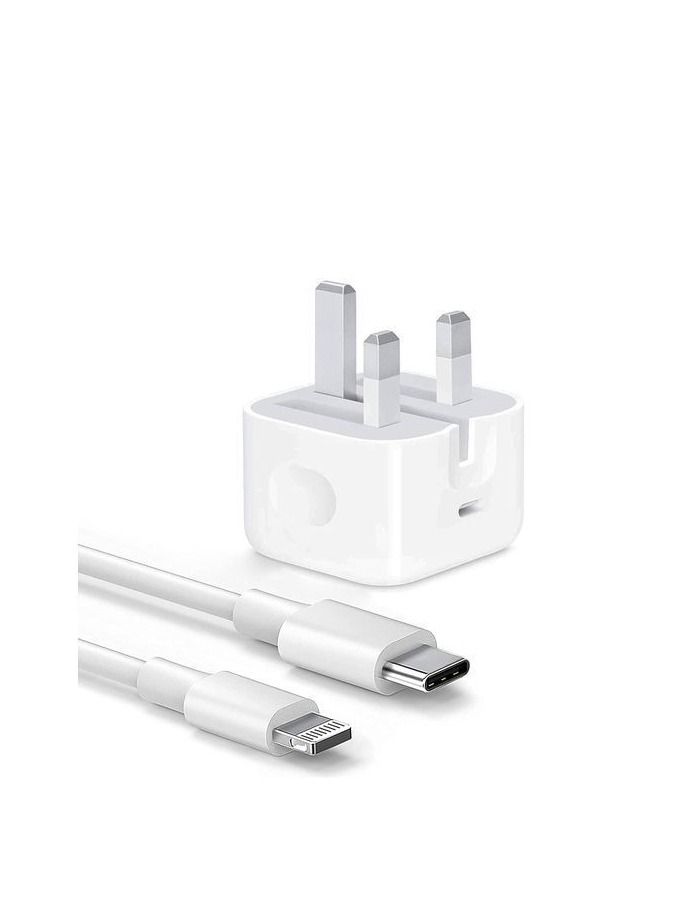 0 mAh Iphone 13 Pro Max Charger With Usb-C Port 20W White 