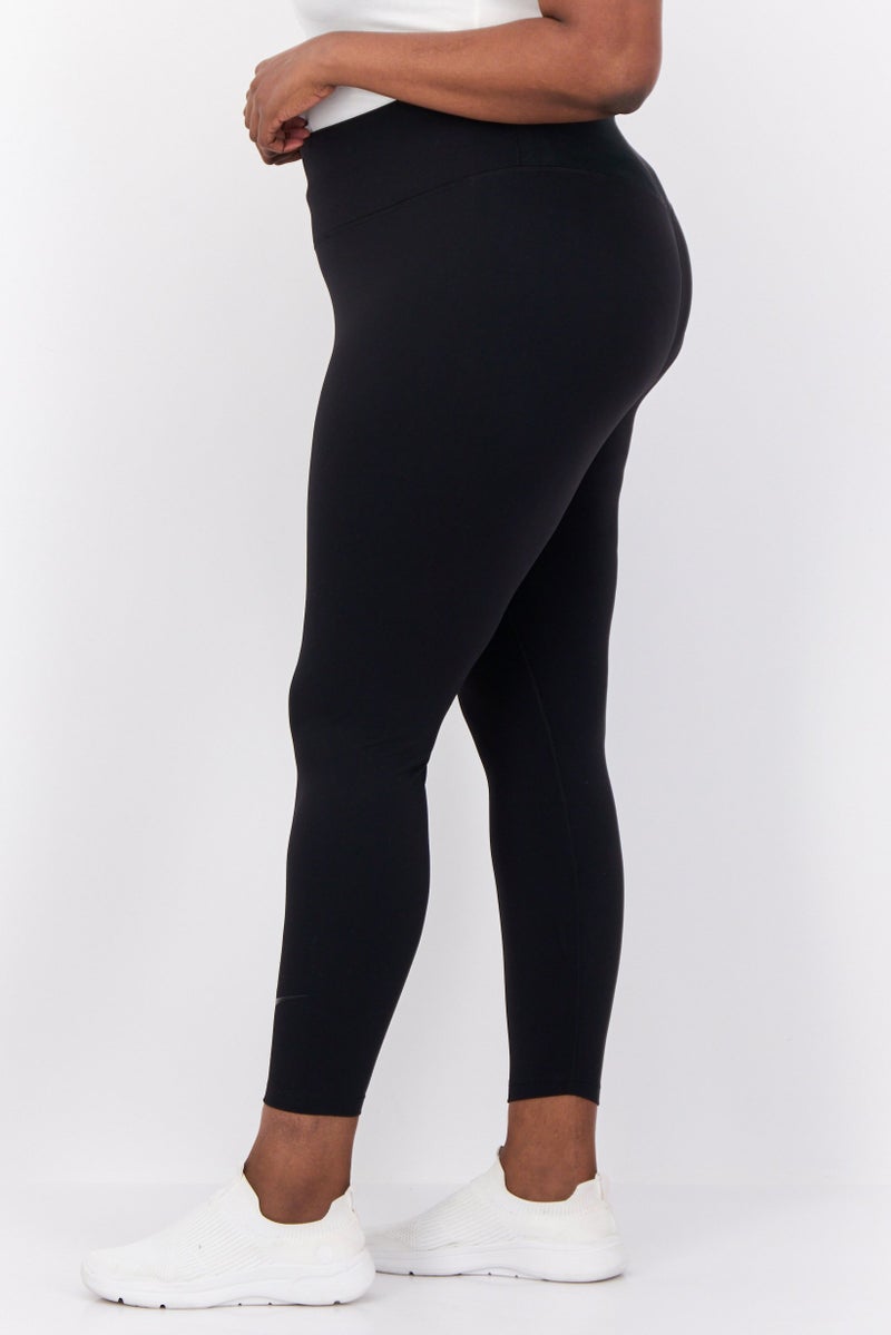 Nike Women Plus Size Training Leggings, Black - Image 4