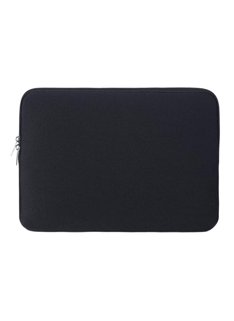 Generic - Portable Zipper Soft Sleeve Case Bag Notebook Cover for MacBook Air 13 Inch Laptop Bag-Black - Image 1
