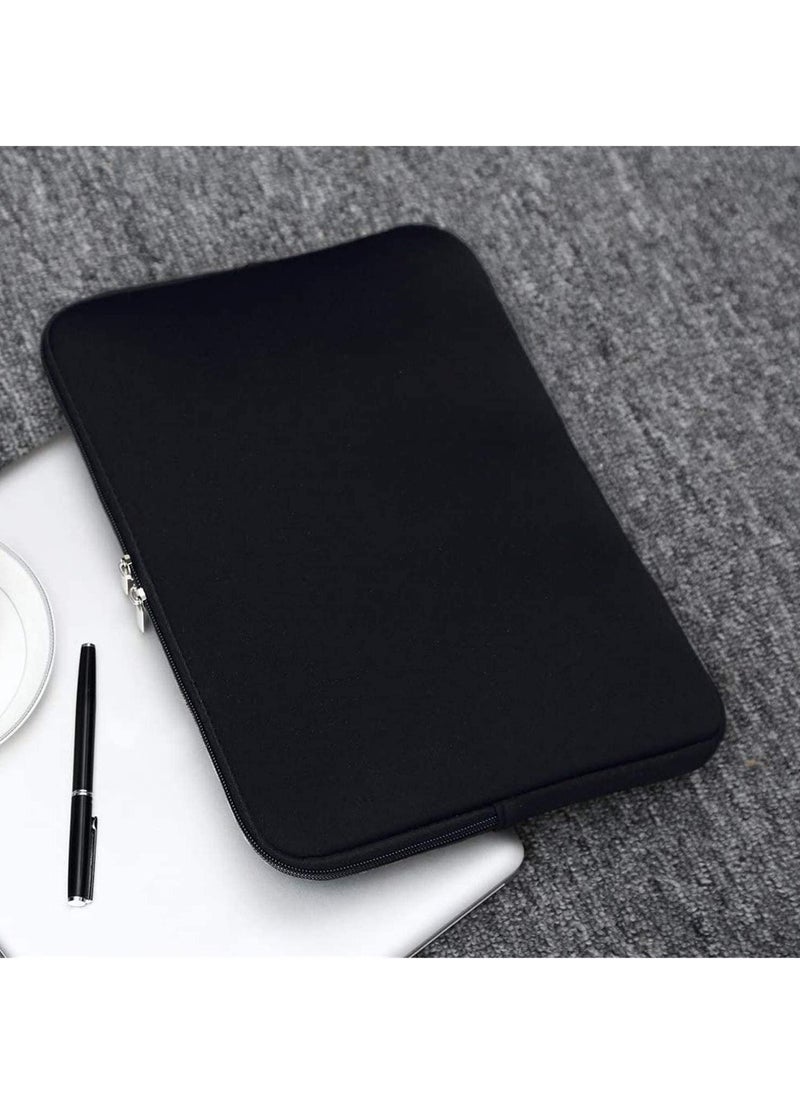 Generic - Portable Zipper Soft Sleeve Case Bag Notebook Cover for MacBook Air 13 Inch Laptop Bag-Black - Image 1
