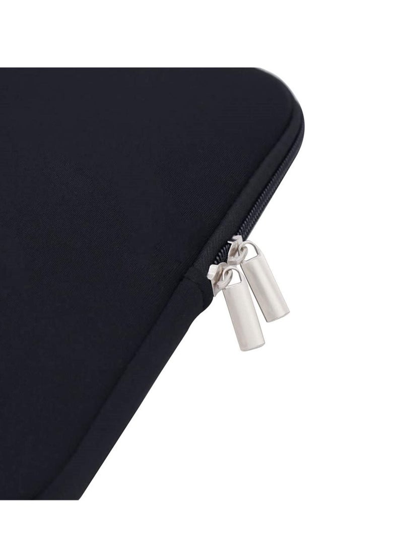 Generic - Portable Zipper Soft Sleeve Case Bag Notebook Cover for MacBook Air 13 Inch Laptop Bag-Black - Image 1