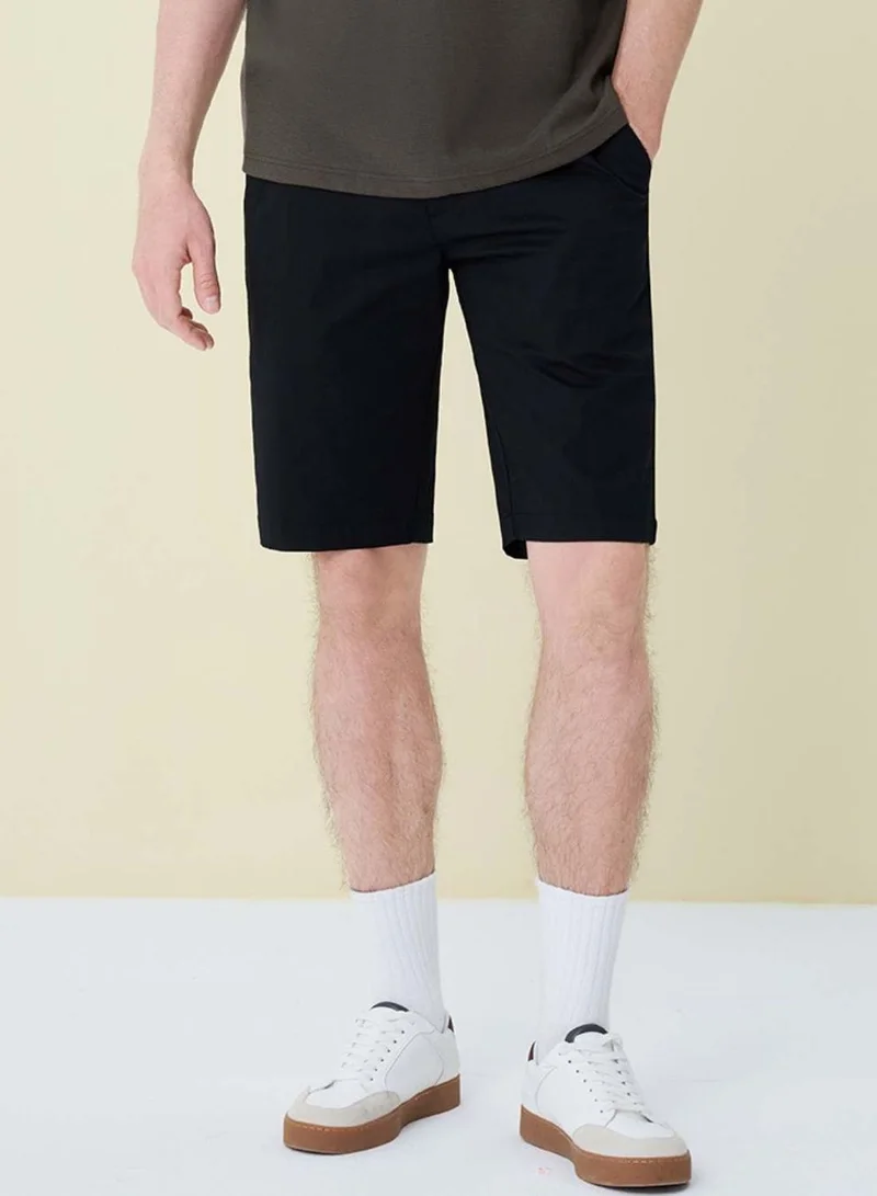 Men's Cool Touch Hidden Comfort Bermuda Shorts