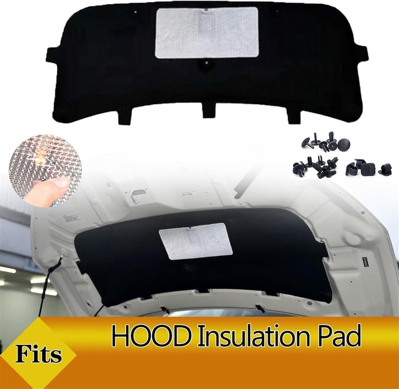 Wivplex Front Engine Hood Insulation Pad for Civic 2016-2021 - Image 5